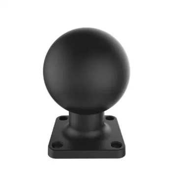 RAM Mounts UNPKD RAM 2 x 2 Base with Ball – 1 inch Ball, AMPS Plate, Black