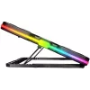 Rampage GLACIERS50 Gaming Laptop Cooling Stand 14-17 inch, 2600RPM, Black