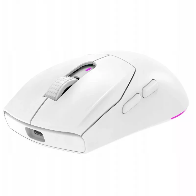 Rampage Prote M5 24000 DPI RGB LED 1kHz Biała Mysz Gamingowa