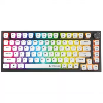 Rampage Zenith Pro 8000Hz Przewodowa Klawiatura Gamingowa, Hall Effect, RGB, Gateron KS-20, Czarny