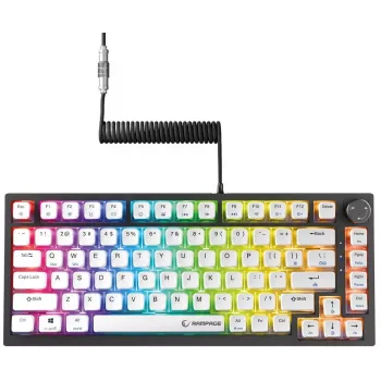 Rampage Zenith Pro 8000Hz Przewodowa Klawiatura Gamingowa, Hall Effect, RGB, Gateron KS-20, Czarny