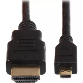 Kabel Raspberry Pi Micro HDMI do HDMI 2.0 4K 60Hz 3m Pi 4 (K-1481-3M)