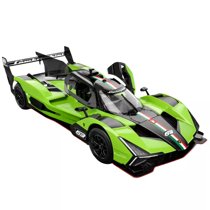Rastar Lamborghini SC63 Zdalnie Sterowany Samochód Wyścigowy RC Zielony 1:14