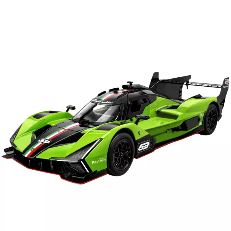 Rastar Lamborghini SC63 Zdalnie Sterowany Samochód Wyścigowy RC Zielony 1:14