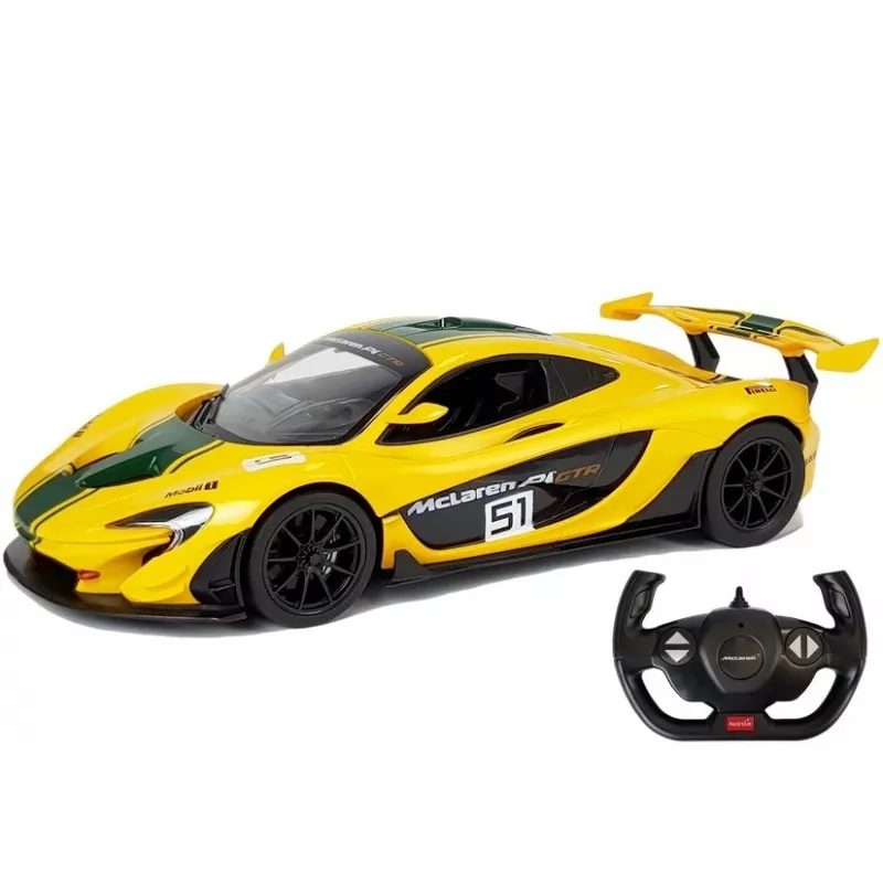 RASTAR McLaren P1 GTR Samochód zdalnie sterowany 1:14 Żółty