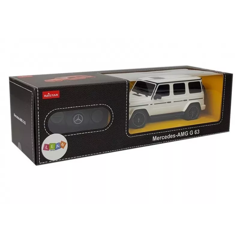 RASTAR Mercedes AMG G63 Samochód zdalnie sterowany RC Biały 1:24
