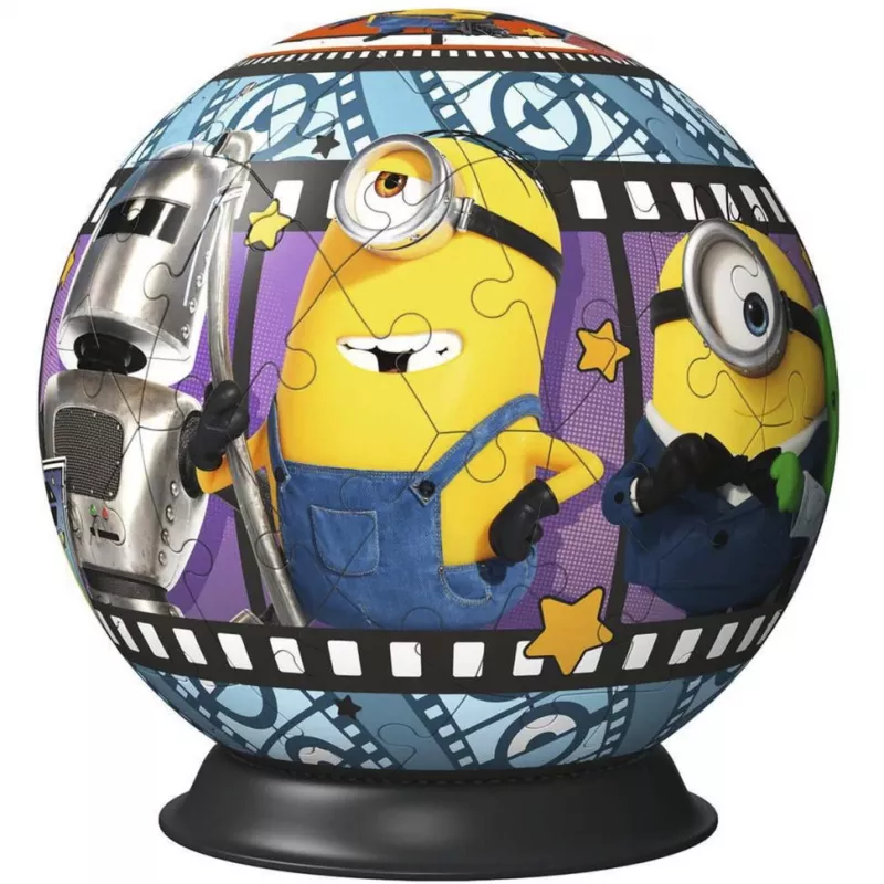 RAVENSBURGER 3D Puzzleball Minions 3 - 72 elementy