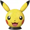Ravensburger 3D Puzzleball Pokémon Pikachu z Uszami - 54 elementy