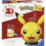 Ravensburger 3D Puzzleball Pokémon Pikachu z Uszami - 54 elementy