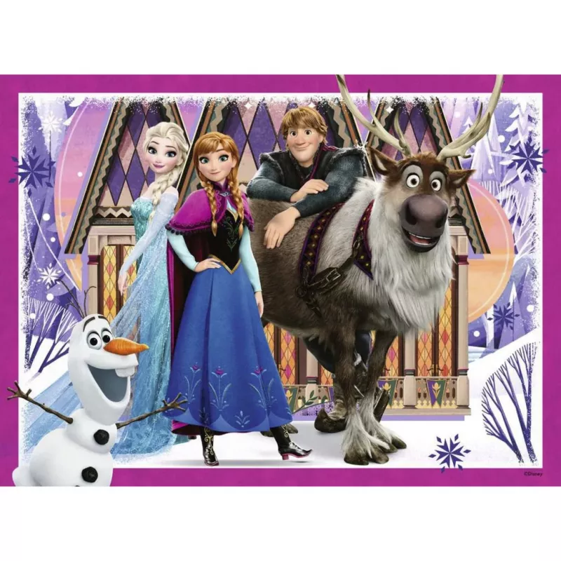 RAVENSBURGER Puzzle dla dzieci Disney Kraina Lodu (100 elementów)