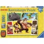 Puzzle dla dzieci Ravensburger Nintendo Super Mario - Małpy uciekły! (100 elementów)