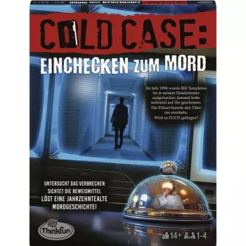 RAVENSBURGER Cold Case: Einchecken zum Mord kooperacyjna gra detektywistyczna
