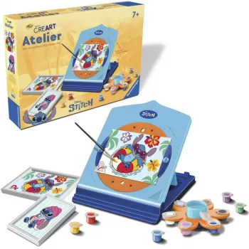 Zestaw do malowania po numerach Ravensburger CreArt Atelier Stitch