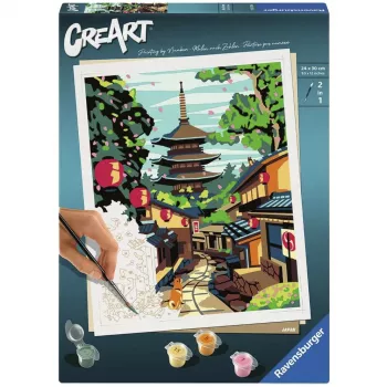RAVENSBURGER CreArt Painting by Numbers Kit - Japan