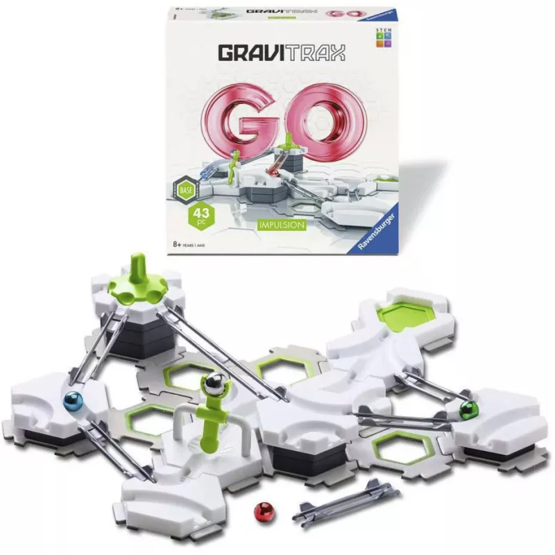 Ravensburger GraviTrax GO Impulsion Marble Run Expansion Set (25 elementów)