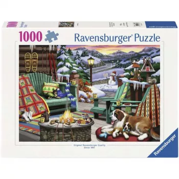 Ravensburger Puzzle Cozy Evening (1000 elementów)