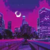 Ravensburger Puzzle Neon Collection Los Angeles (500 elementów)