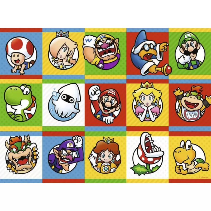 Ravensburger Puzzle Nintendo Super Mario - Character Collection (200 elementów)