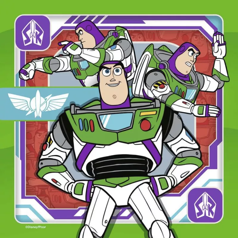 Zestaw 5 puzzli RAVENSBURGER Toy Story (96 elementów)