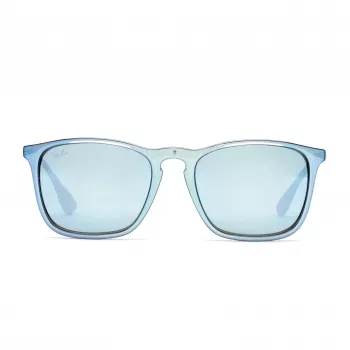 Ray-Ban Chris RB4187 Okulary przeciwsłoneczne unisex 54/18/145 mm Przezroczysty szary Szary gradient