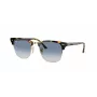 Okulary przeciwsłoneczne Ray-Ban Clubmaster RB3016 przezroczysty szary niebieski gradient 51mm