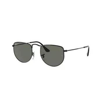 Ray-Ban Frank RB3958 Okulary przeciwsłoneczne Unisex 50/20/145 mm Czarna oprawka Zielone szkła polaryzacyjne
