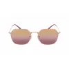 Ray-Ban Hawkeye RB3694 Okulary przeciwsłoneczne damskie Błyszcząca czerń Ciemnoszary gradient 53mm