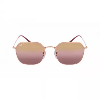 Ray-Ban Hawkeye RB3694 Okulary przeciwsłoneczne damskie Błyszcząca czerń Ciemnoszary gradient 53mm
