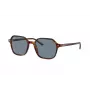 Okulary przeciwsłoneczne Ray-Ban Hawkeye RB2194 51/18/145 - Polished Havana, zielone soczewki szklane G-15