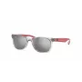 Ray-Ban Junior RJ9052S70636G Okulary przeciwsłoneczne dla dzieci Przezroczysty niebieski Jasnoniebieski gradient 48mm