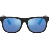 Ray-Ban Junior RJ9069S702855 Okulary przeciwsłoneczne Przezroczysty niebieski 48mm