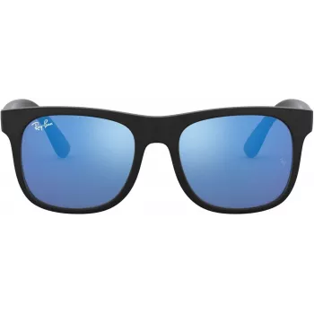 Ray-Ban Junior RJ9069S702855 Okulary przeciwsłoneczne Przezroczysty niebieski 48mm