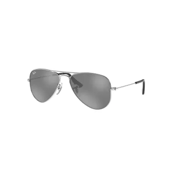 Okulary przeciwsłoneczne Ray-Ban Junior RJ9506S2126G5 dla dzieci Pilot Przezroczysty niebieski szary gradient 50/13/120 mm
