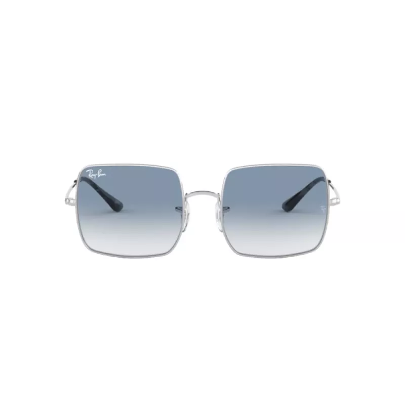 Ray-Ban RB1971-91493F Square 1971 Classic Sunglasses Gold Light Blue Gradient 54mm