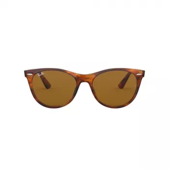 Ray-Ban RB2185 Wayfarer II Okulary przeciwsłoneczne Striped Havana Brown Gradient 52mm