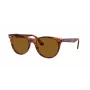 Ray-Ban RB2185 Wayfarer II Okulary przeciwsłoneczne Striped Havana Brown Gradient 52mm