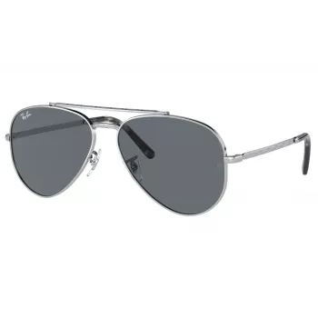 Ray-Ban RB3625003R562 New Aviator Okulary Przeciwsłoneczne Unisex Złoty Metal Szary Gradient 62mm