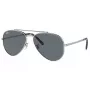 Ray-Ban RB3625003R562 New Aviator Okulary Przeciwsłoneczne Unisex Złoty Metal Szary Gradient 62mm