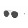 Ray-Ban RB3647N 9211B1 Unisex Okrągłe Okulary Przeciwsłoneczne Złota Oprawa Niebieskie Soczewki Gradientowe 51mm