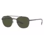 Ray-Ban RB3688 Okulary przeciwsłoneczne Gunmetal Green G-15 57mm