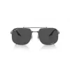 Ray-Ban RB3699 Okulary przeciwsłoneczne unisex Oprawka gunmetal Soczewki gradientowe szare 56mm