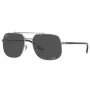 Ray-Ban RB3699 Okulary przeciwsłoneczne unisex Oprawka gunmetal Soczewki gradientowe szare 56mm