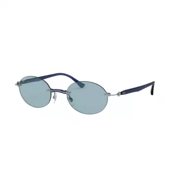 Ray-Ban RB8060-004-80 Unisex Pilot Okulary Przeciwsłoneczne Gunmetal Grey 54mm