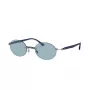 Ray-Ban RB8060-004-80 Unisex Pilot Okulary Przeciwsłoneczne Gunmetal Grey 54mm