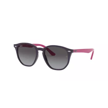 Ray-Ban RJ9070S70218G Okulary przeciwsłoneczne dziecięce, przezroczysty szary, kwadratowe, 46 mm