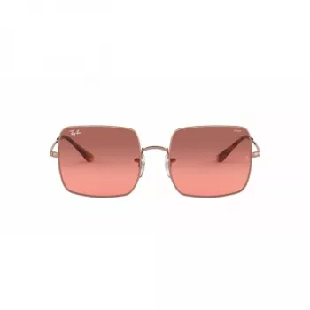 Ray-Ban Square 1971 RB1971 Okulary przeciwsłoneczne Złote Ciemnoszare 54mm Unisex