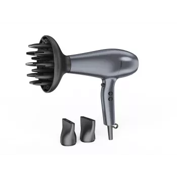 Ray Battler RB 0911 Suszarka do włosów HD-0911 - 2000W jonowa ceramiczna z funkcją zimnego nawiewu, czarna