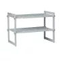RAYEN 6018 Rozsuwana Półka do Zlewu Kuchennego Szara 320-570 mm