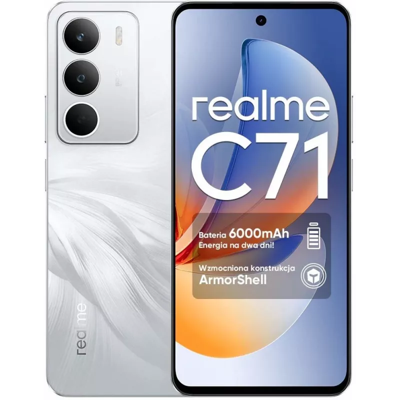 Realme C71 4GB RAM 256GB Storage White Swan OEM