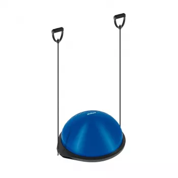 REBEL ACTIVE Balance Trainer Half-Ball 46 cm z pompką - niebieski/czarny